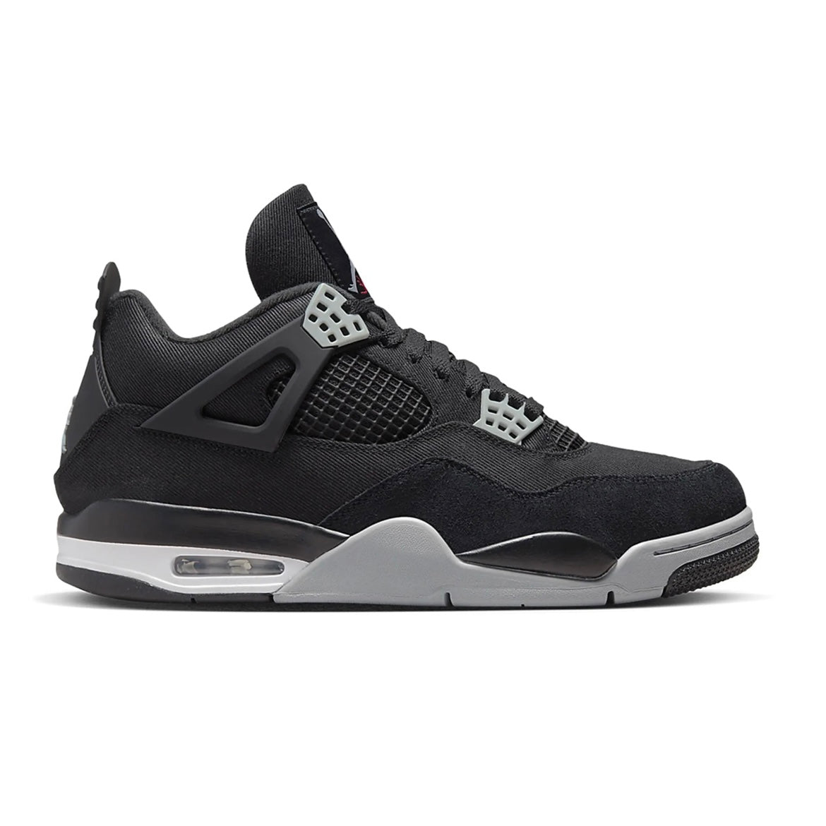 Nike Jordan 4 'Black Canvas' - OUTLET