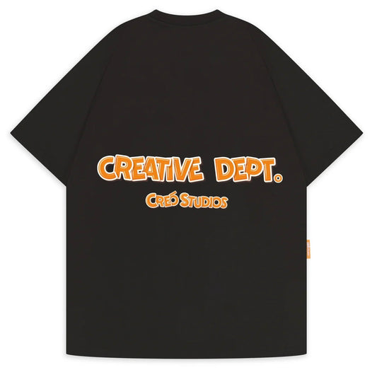 Creo Studios Creative Dept Tee 'Black/Orange'